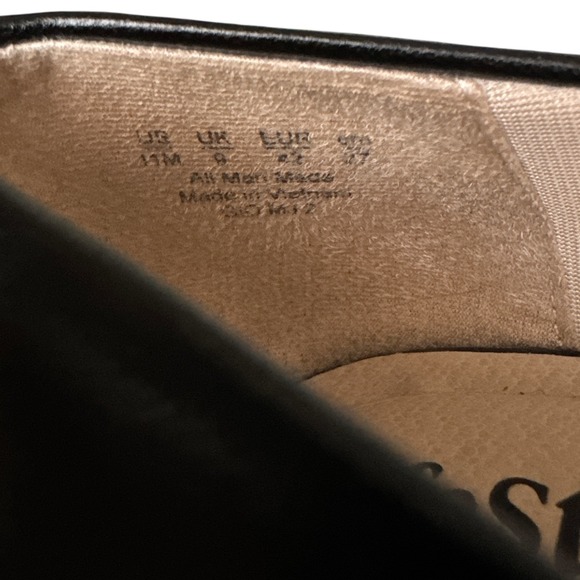 LifeStride Soft System Black Wedge Mary Jane Pumps Womens Size 11M Comfort Shoes - Picture 10 of 11